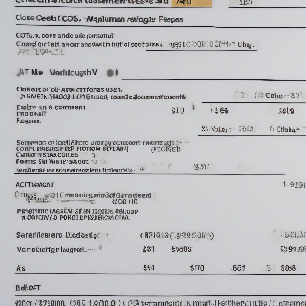 Credit Card Statement